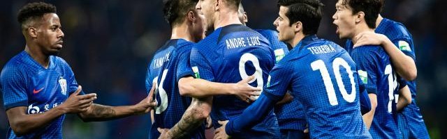 kaiyun网站-【中超】张玉宁路易斯破门 10人国安客场1比1申花