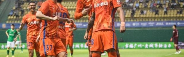 开云-【中超】徐新郭田雨破门费莱尼双响 泰山4比2深足