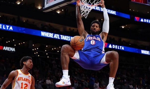 为了甩掉乔治的垃圾合同，76人有意用榜眼签换取爵士的5号签？