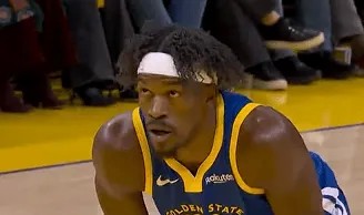 开云入口-半场战罢：勇士67-41大比分领先开拓者，巴特勒得到11分